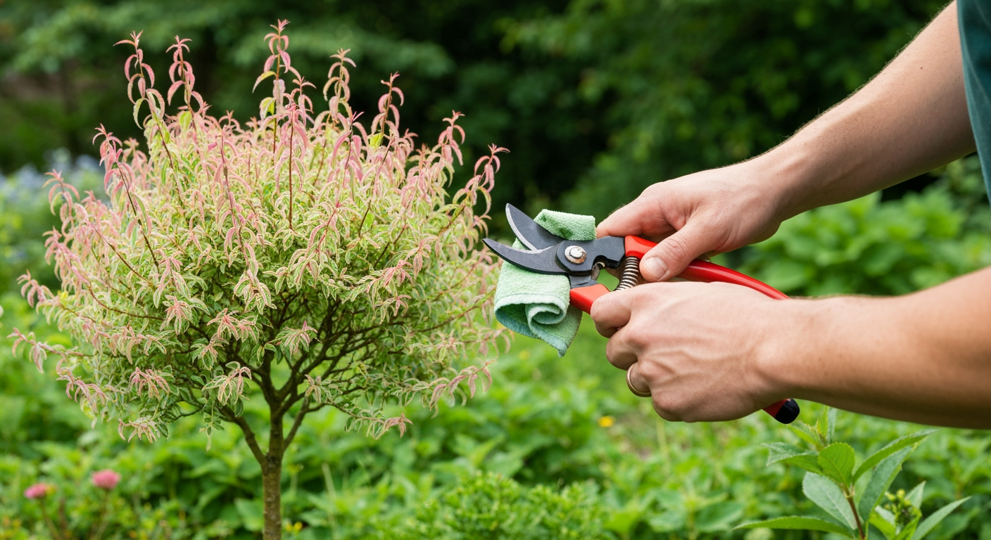 Przycinanie wierzby hakuro - krok po kroku 2