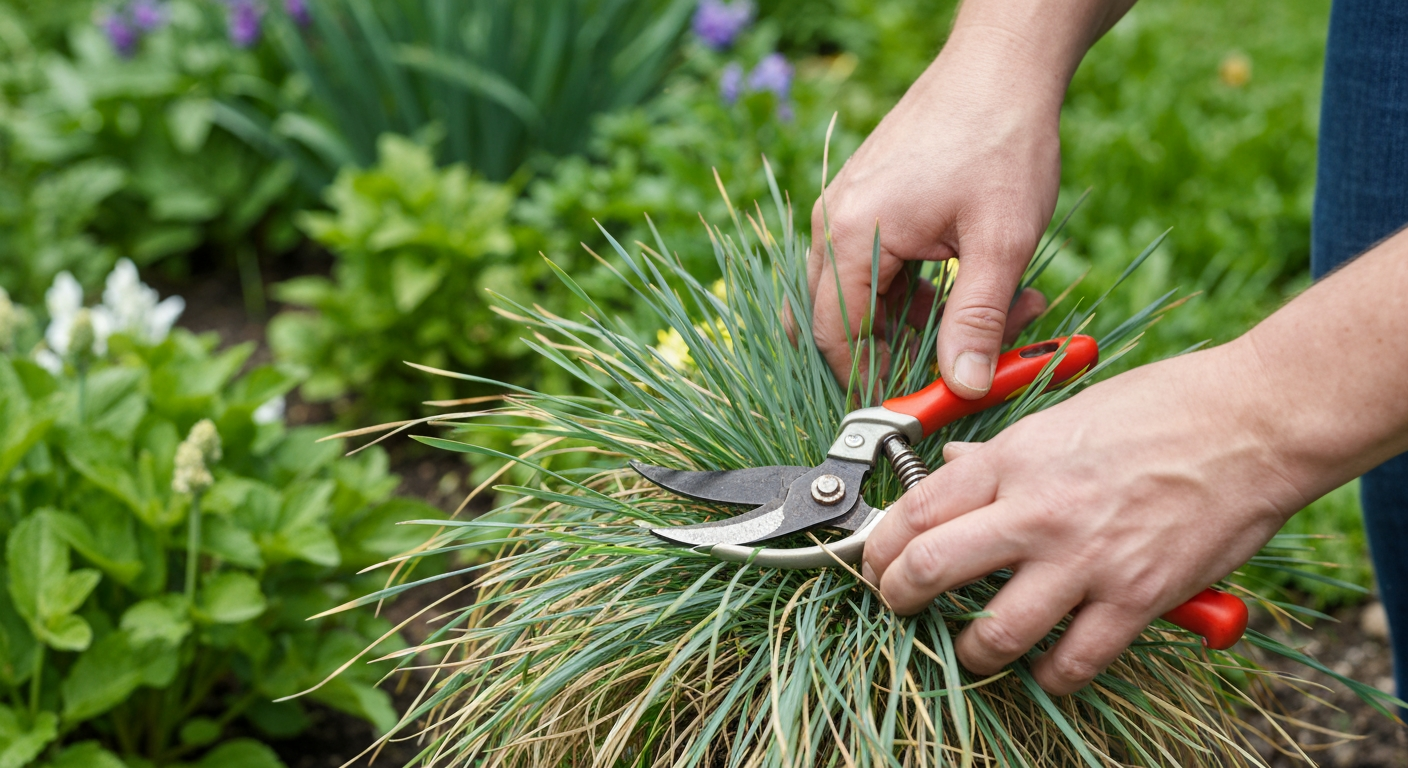 Kostrzewa sina - uprawa i przycinanie 2