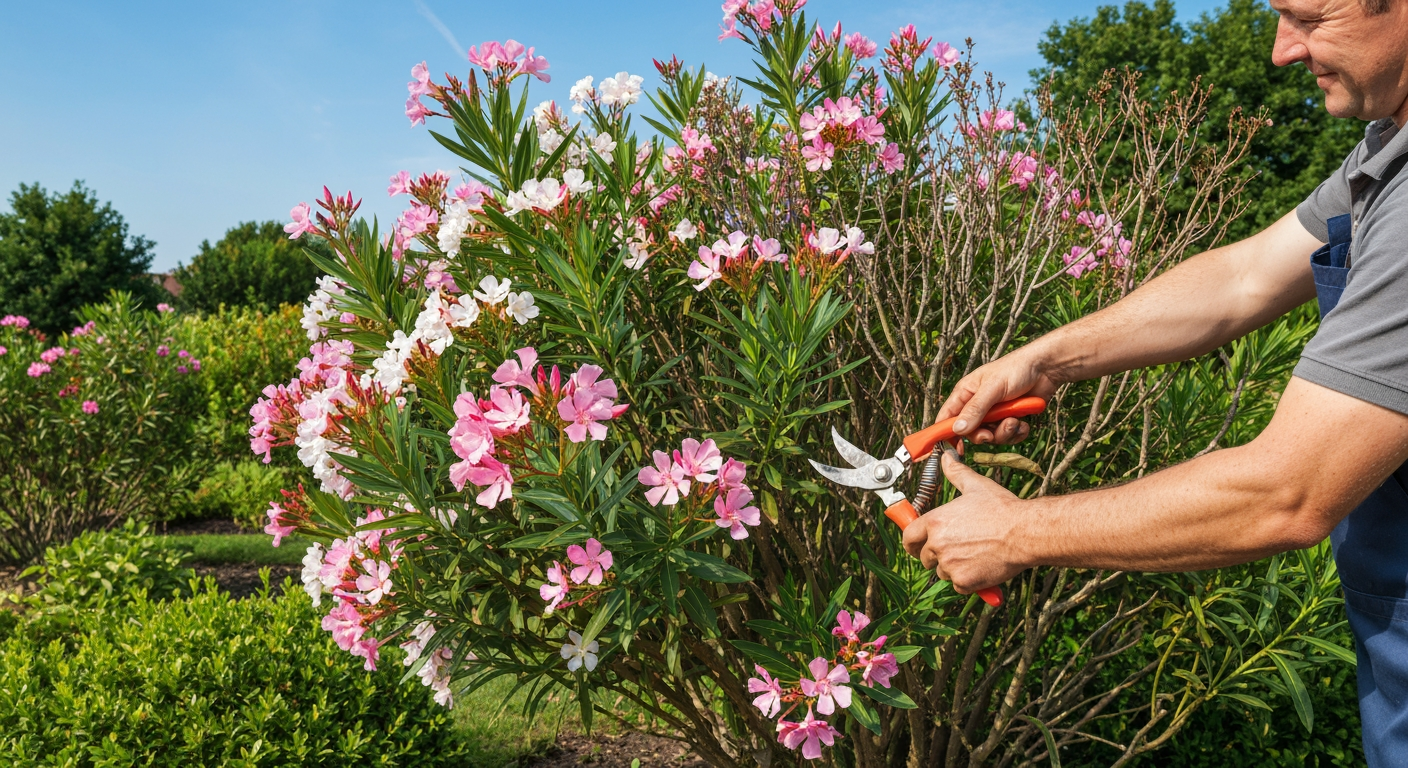 Oleander - przycinanie. Kiedy to robić? 2