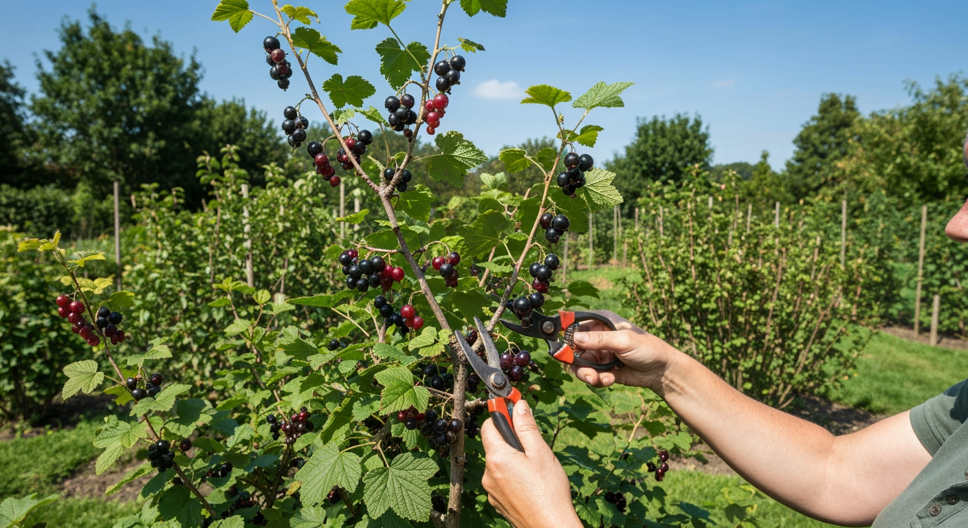 Przycinanie porzeczki czarnej - poradnik 2