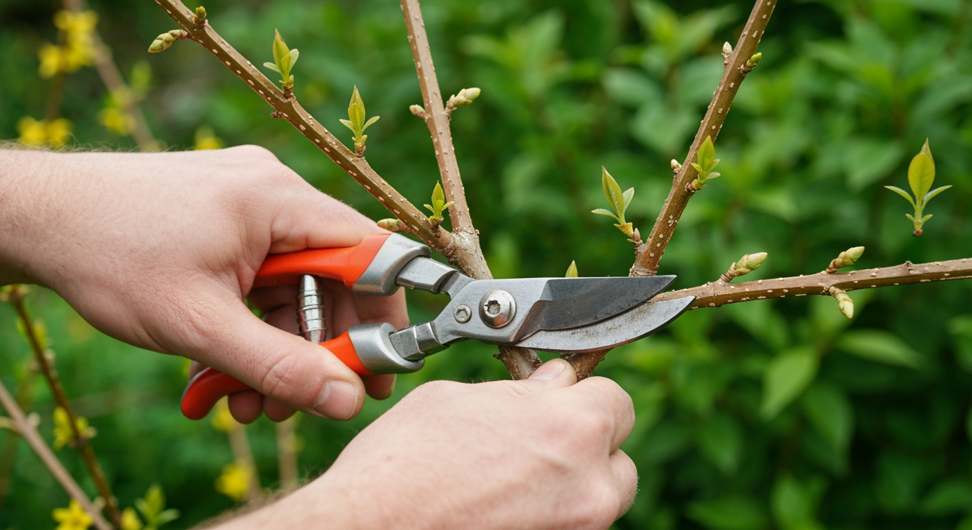 Jak i kiedy przycinać forsycję?  2